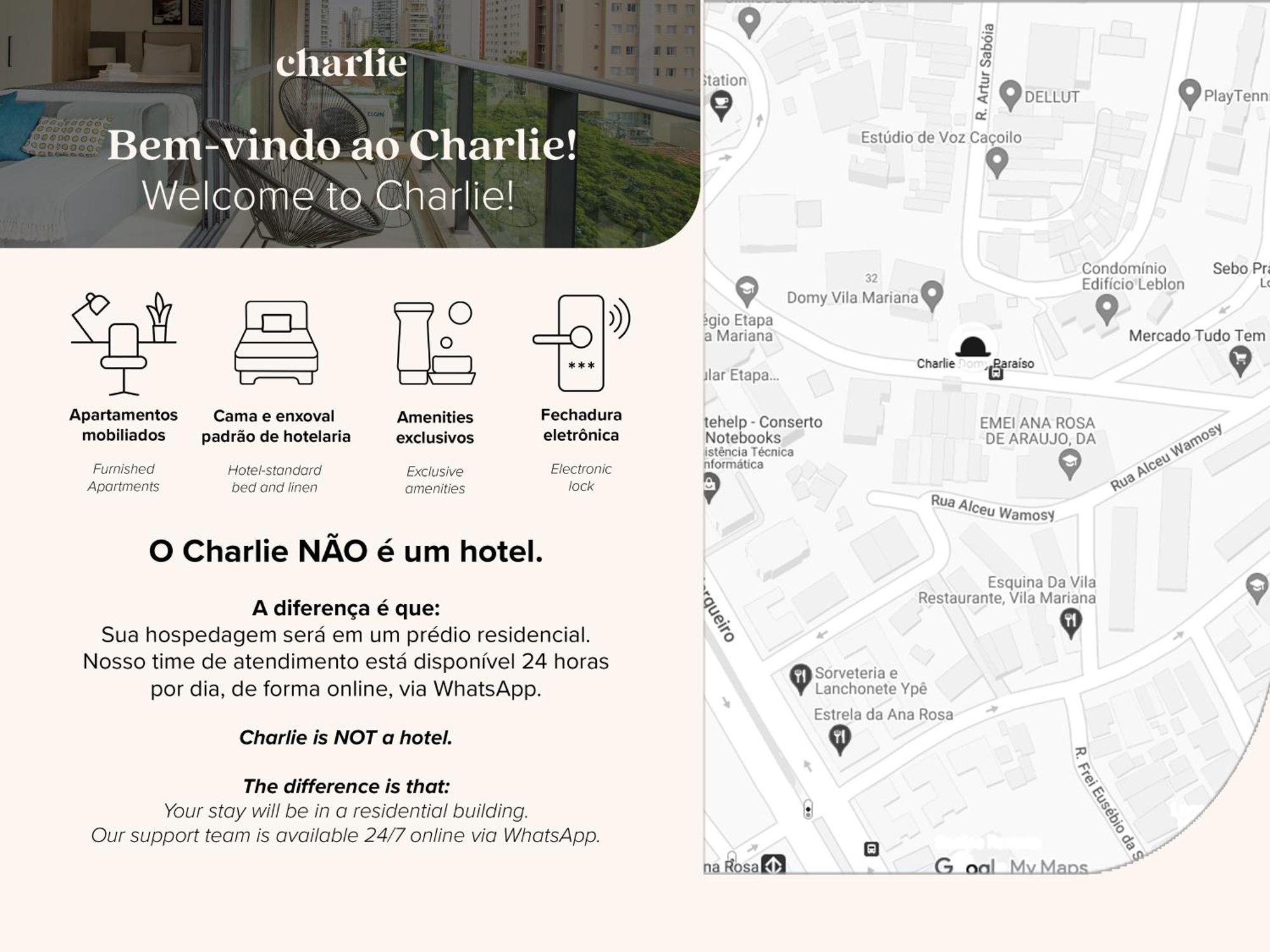 Charlie Domy Paraiso เซาเปาโล ภายนอก รูปภาพ